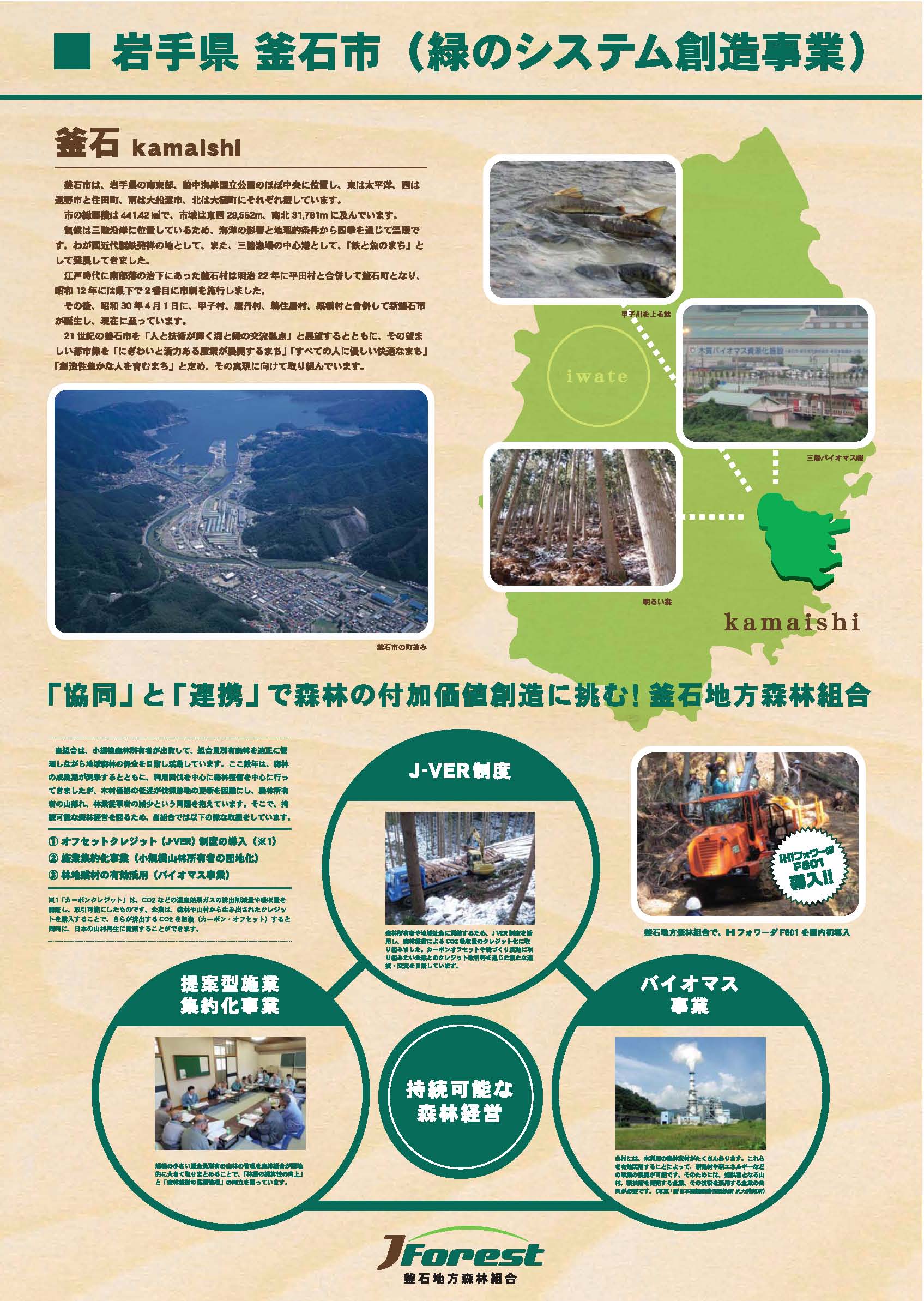 【×】釜石市緑のシステム創造事業